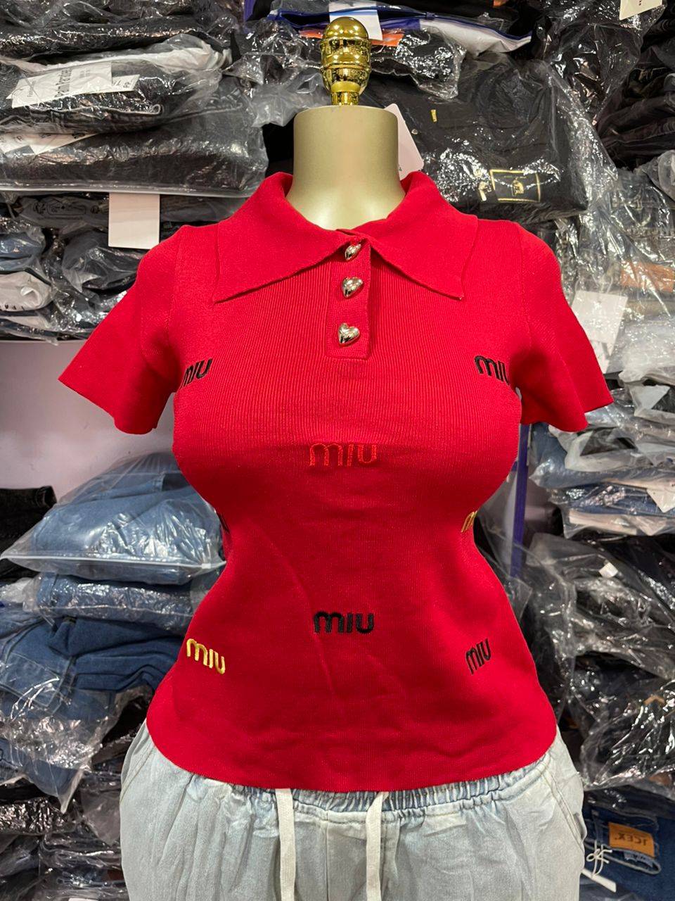 Amy wu colar miu miu top 7551 size 6_16
