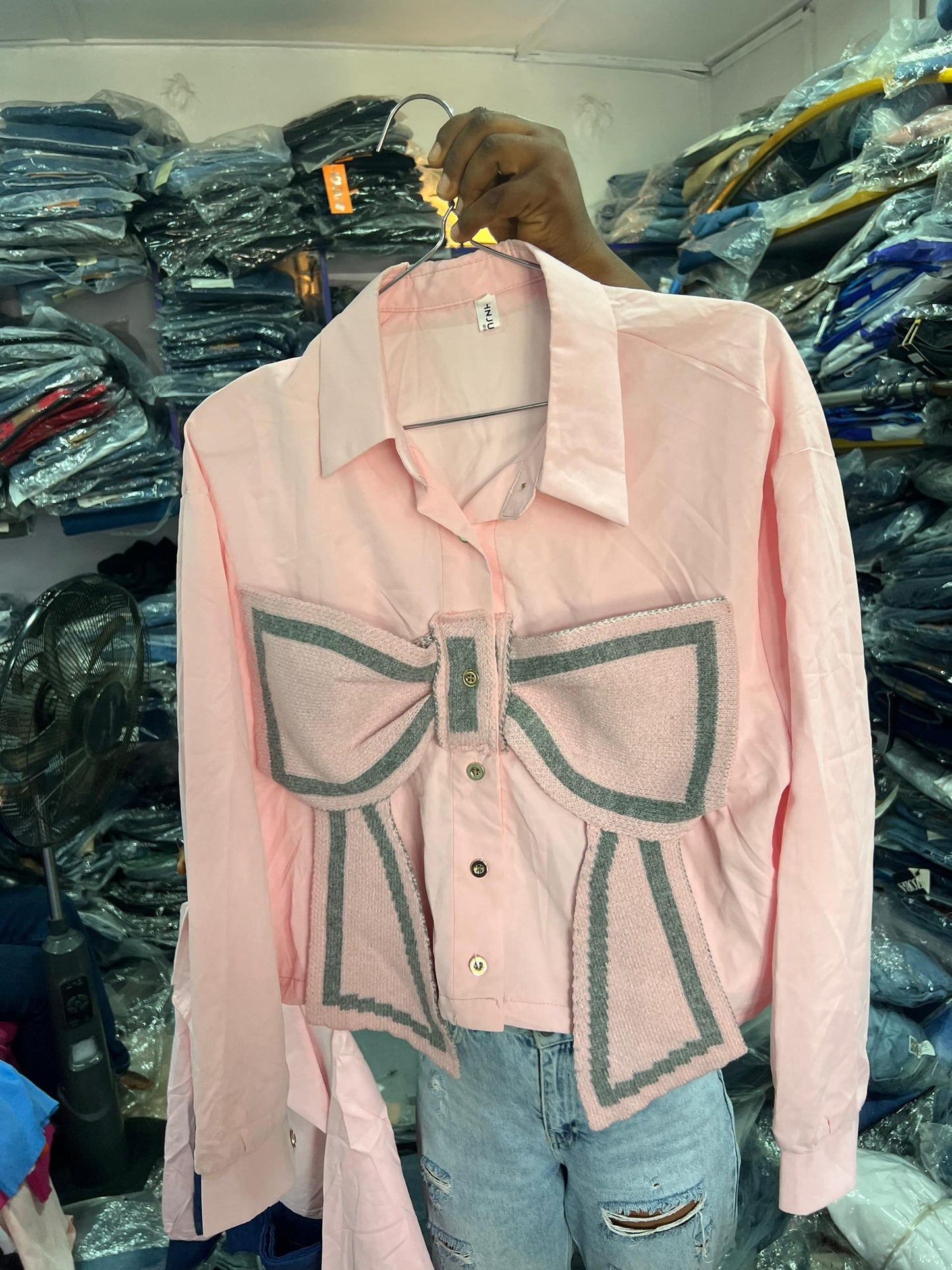 Ribbon shirt size 8-16 CNT008