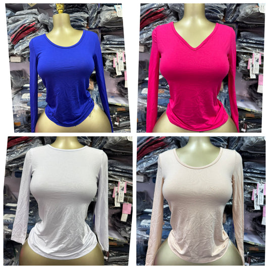 Long sleeve tops