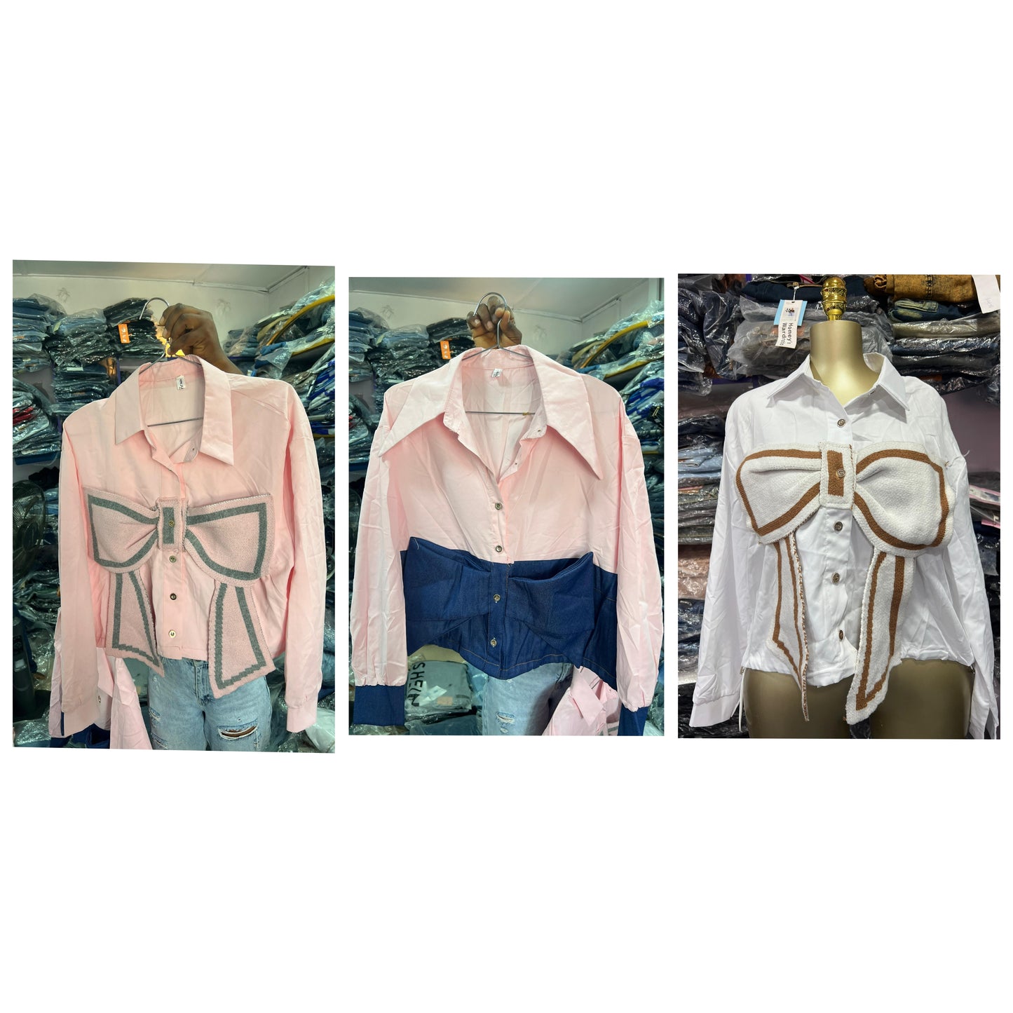 Ribbon shirt size 8-16 CNT008