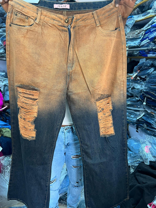 2 toned ripped boyfriend jean J1255