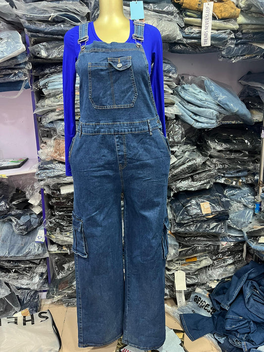 Long cargo Dungarees