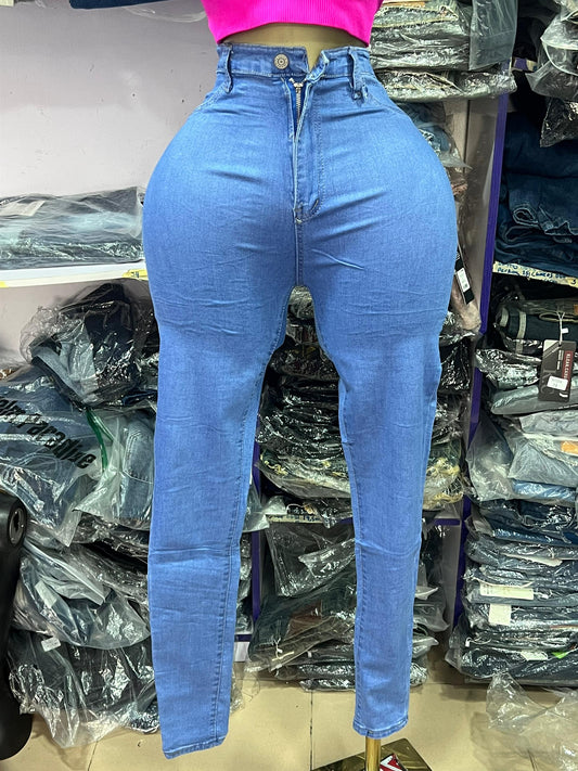 Light blue skinny jean