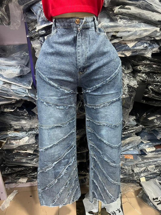 Jcex boyfriend jeans J1519#