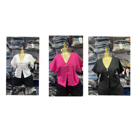 Classy Button Top CT006 size 6-18