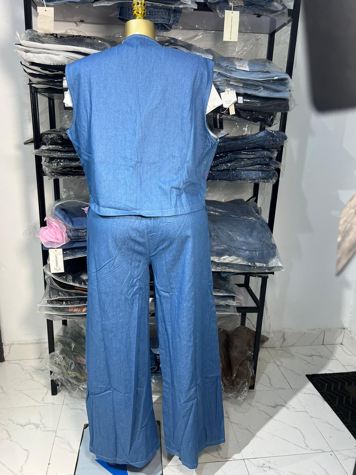 2 piece with butterfly design 808