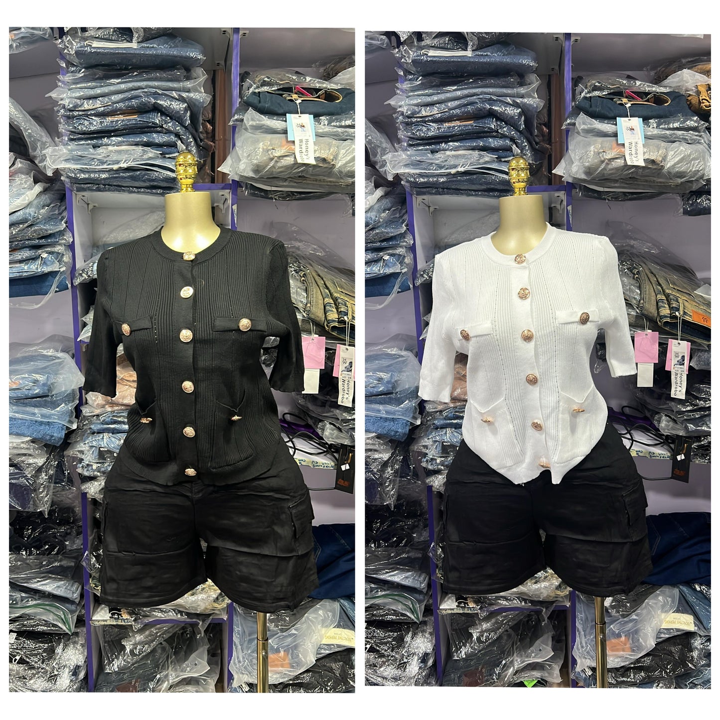 Button Top BT005 size 6-18