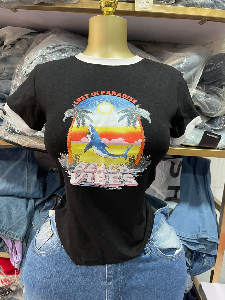 Beach vibes top 1511 size 6-16