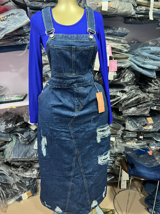 Dungarees gown
