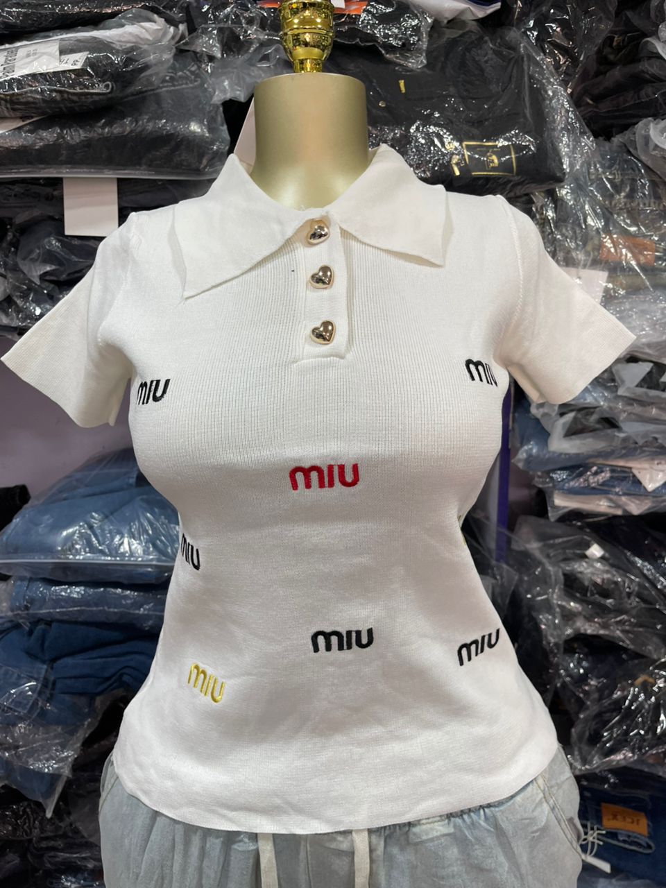 Amy wu colar miu miu top 7551 size 6_16