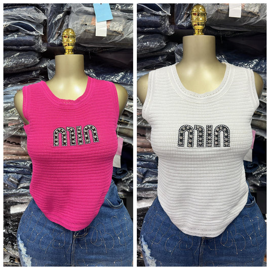 Min sleeveless thick top size 6-12